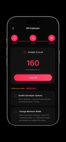 Only Red - Headshot & GFX Tool iPhone screenshot