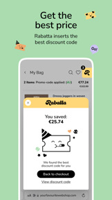 Rabatta screenshot