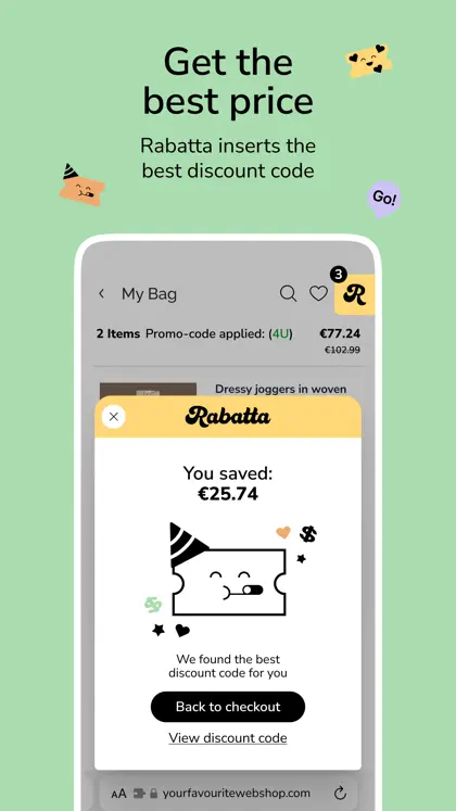 Screenshot 3 von 6 zu Rabatta