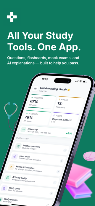 CPC Medical Coding Prep 2026 Screenshot 1 of 7