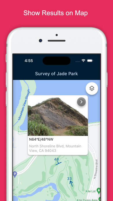 Geology Clinometer: GeoCompass Screenshot