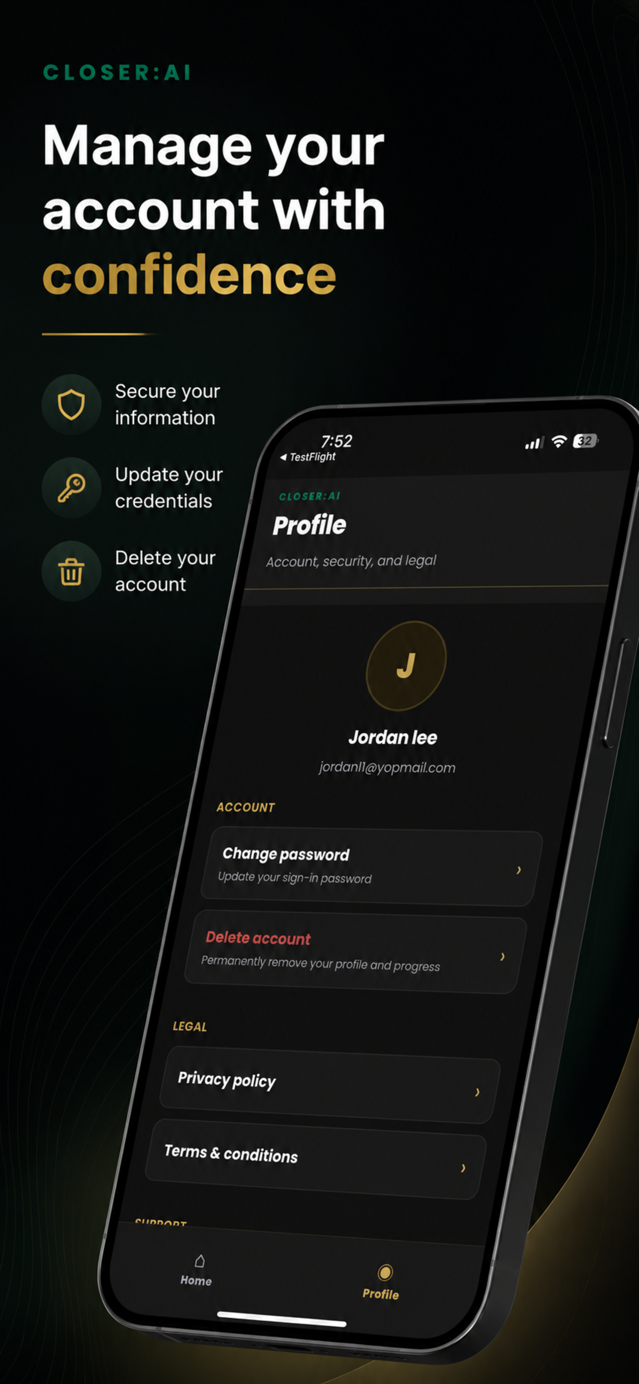 Closer:AI screenshot 2
