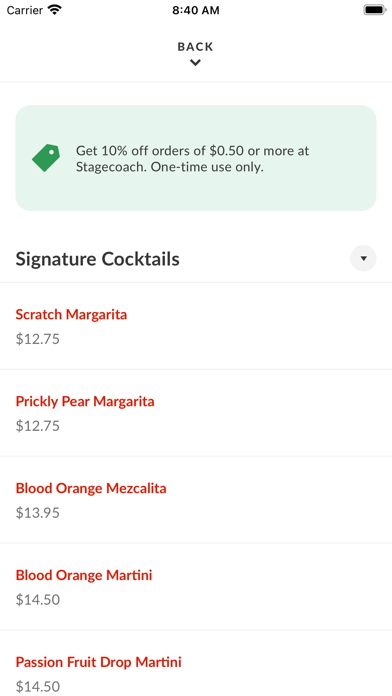 Screenshot 3 of Stagecoach Country Roadhouse App