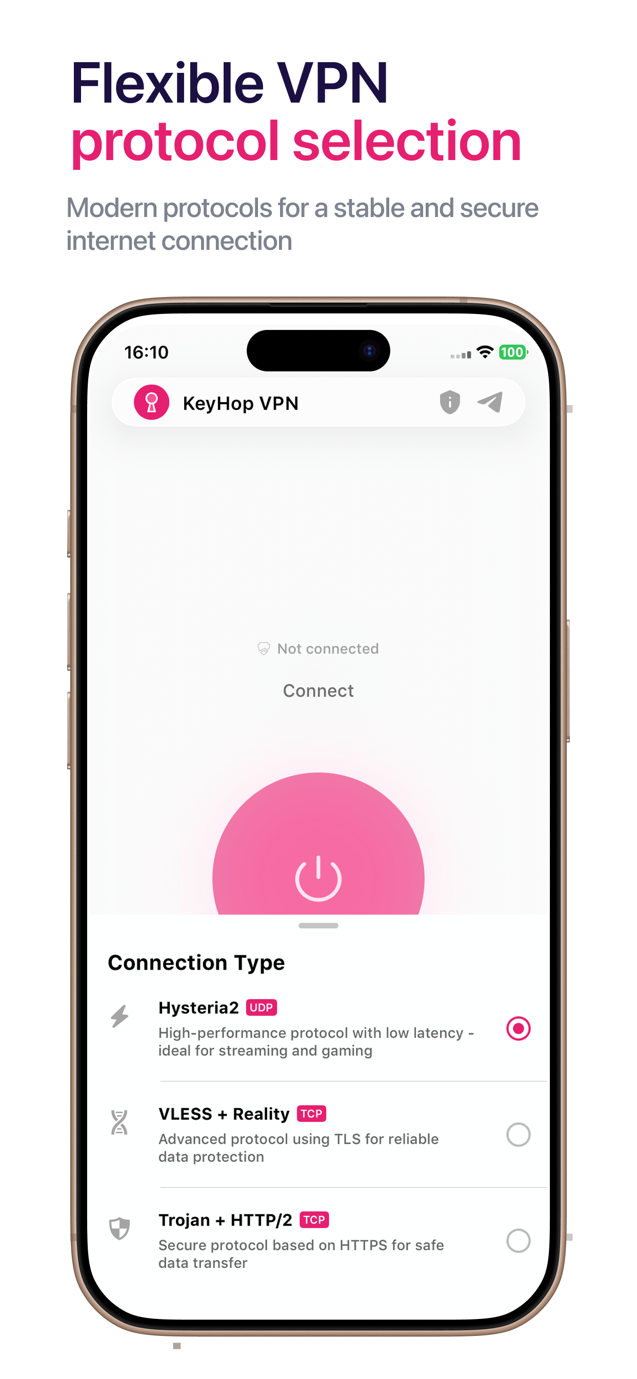 KeyHop VPN – Fast & Secure