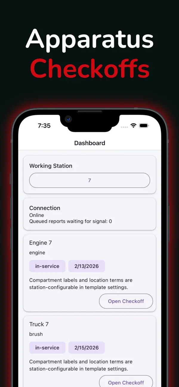 Screenshot #2 pour BCFR Truck Checkoffs