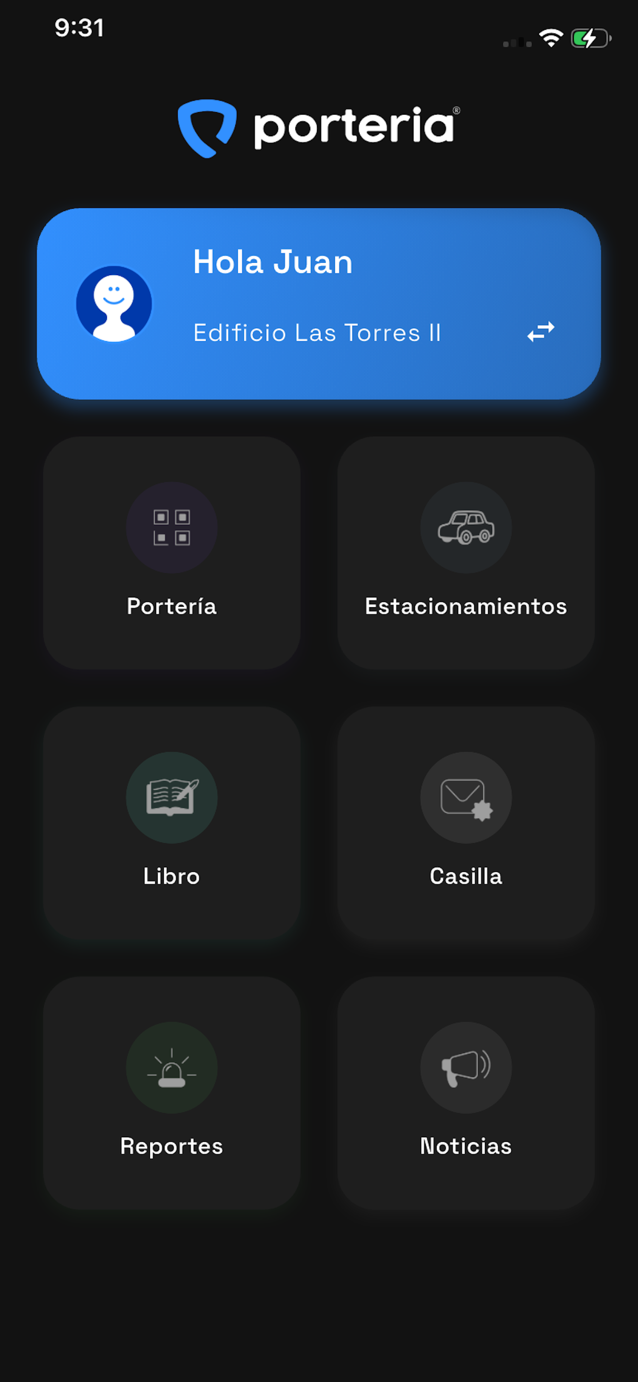 Porteria - Home