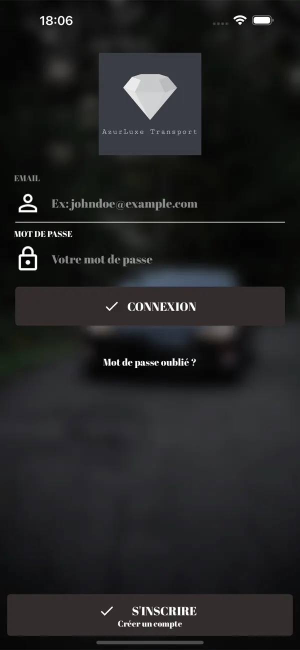 Screenshot #1 pour AzurLuxe Transport