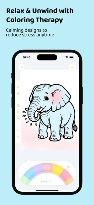 Coloring Book: Relax & Fun screenshot 3