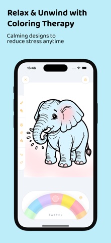 Coloring Book: Relax & Fun screenshot