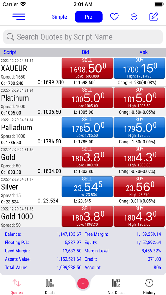 #2. BBCorp iTrader (iOS) 由: Ark iTrader