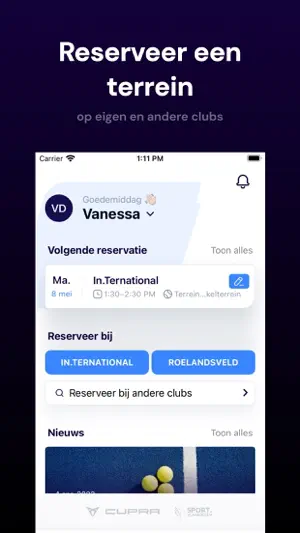 Tennis & Padel Vlaanderen screenshot 2