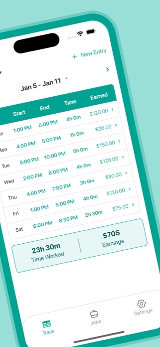 Hours Calculator: Work Log Screenshot 2 of 8