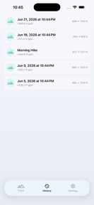 Easy Elevation Tracker screenshot