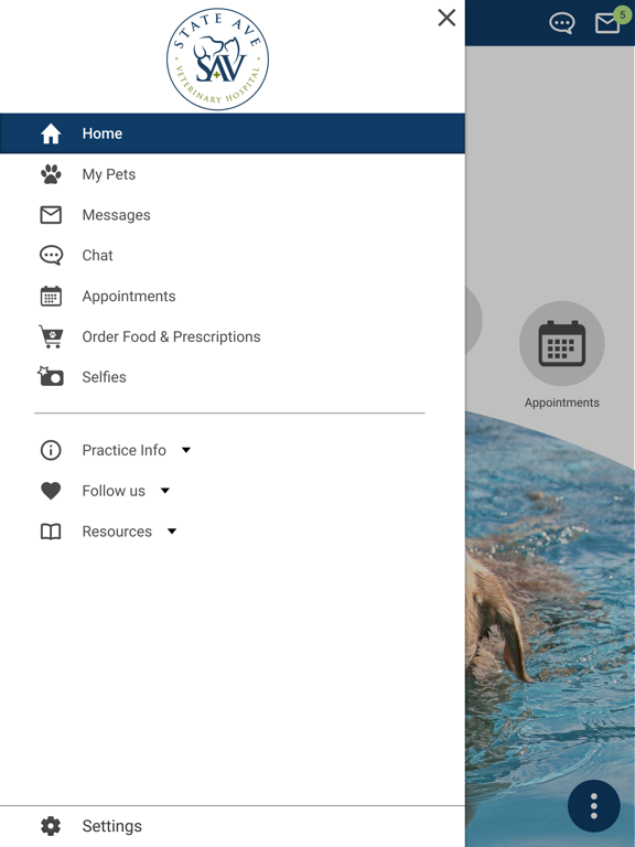 State Ave Veterinary Hospital iPad screenshot 5 - Business app