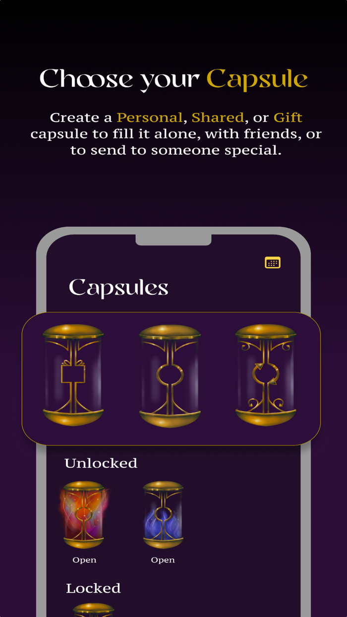 Memorya Time Capsules