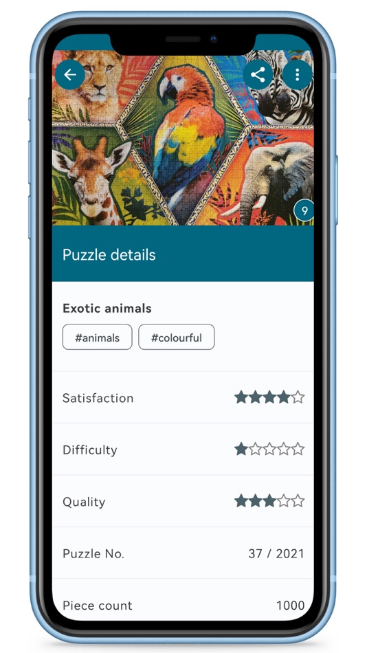 #2. Puzzle Tracker (iOS) 由: Dawid Kurek