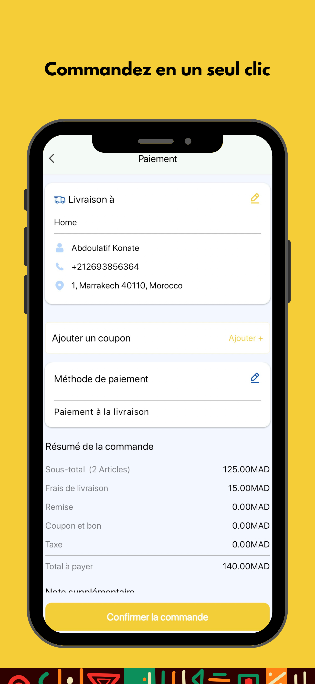TikTak - Livraison à domicile screenshot 3