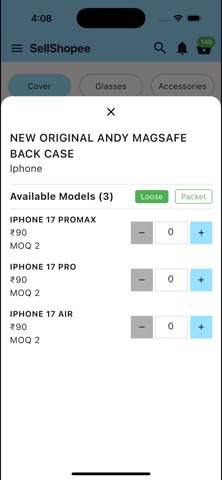SellShopee screenshot
