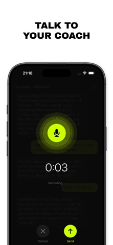 Jot: AI Coach & Health Journal iPhone screenshot