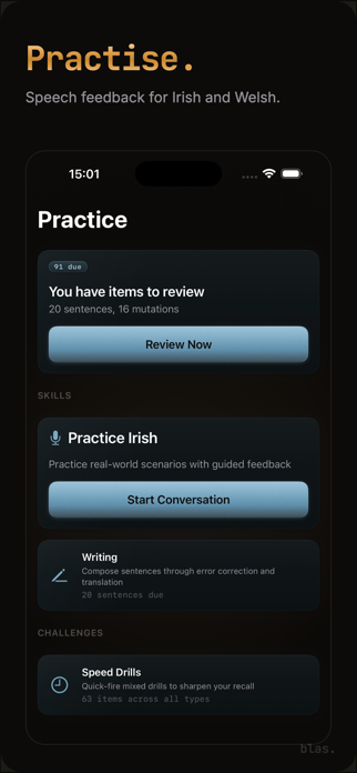 blas. – Celtic Languages Screenshot 2 of 7