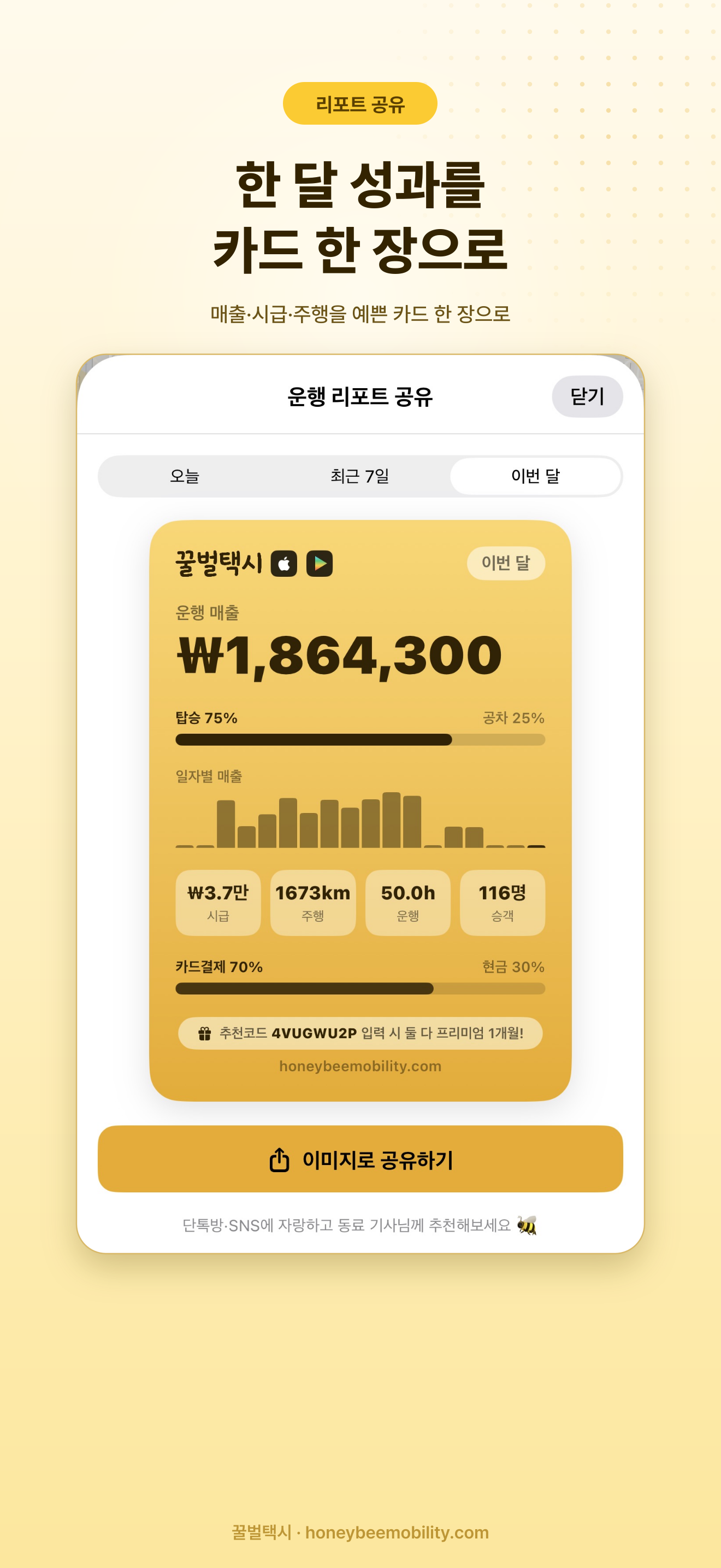 꿀벌택시 - 택시기사 사장님들의 AI 비서