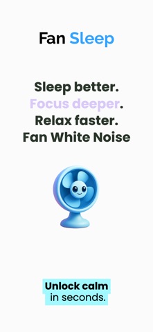 Sleep & Focus Fan - Noise iPhone screenshot