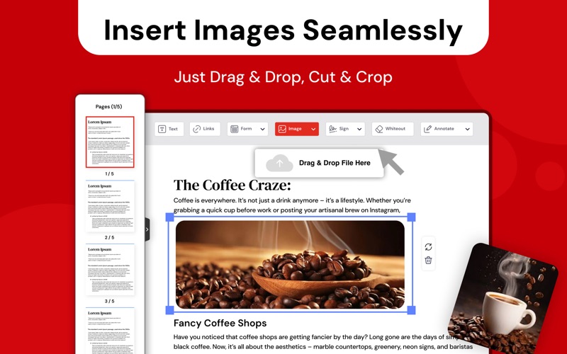 PDF Editor - Converter, Reader Screenshot 3 of 6