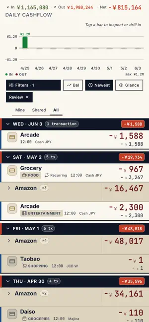 yen-yen: Kakeibo Budget App screenshot 4