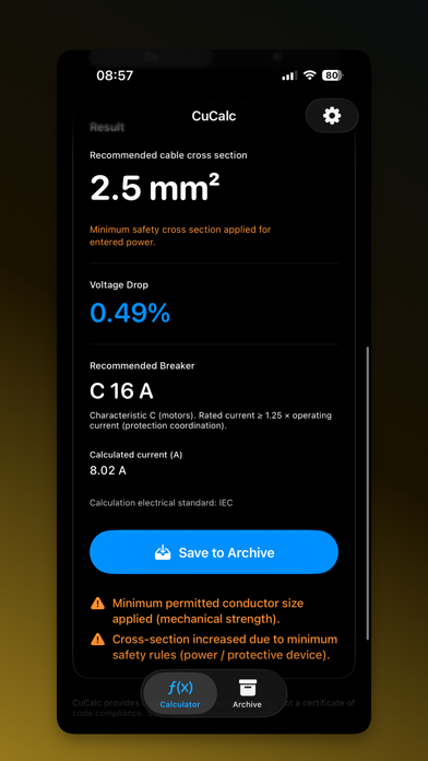 CuCalc Screenshot 2 of 10