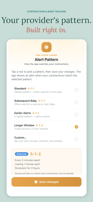 Contraction & Baby Tracker Screenshot 2 of 8