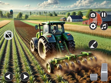 Ultimate Tractor Simulator Gam iPad screenshot