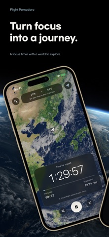 Focus Timer: Flight Pomodoro Screenshot 1 of 8