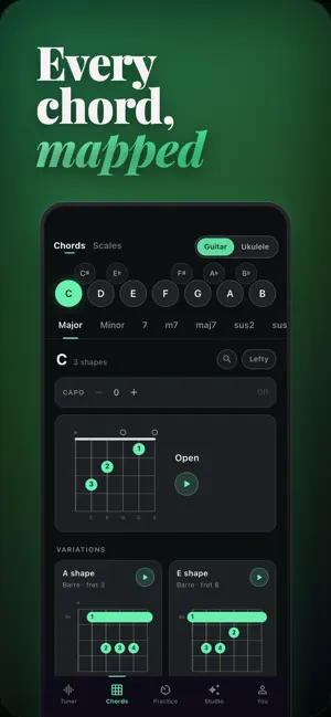 Guitar Tuner & AI Music Studio screenshot 4