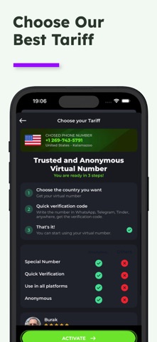 SMSActivate.APP - Virtual Nums Screenshot 3 of 5