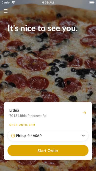 Fishhawk Pizza Screenshot 2 of 4