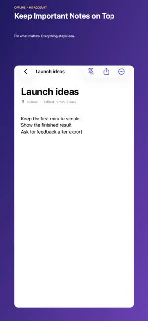 Minute Notes: Quick Notepad screenshot 2