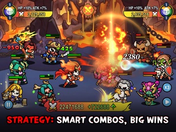 SKULL UP: Idle RPG iPad screenshot 6