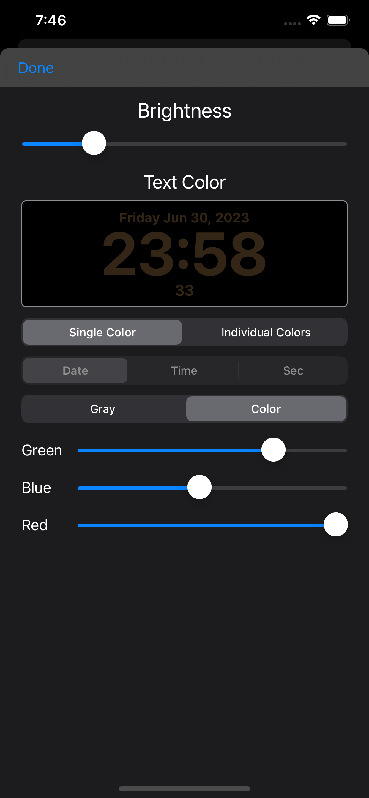 DimClock