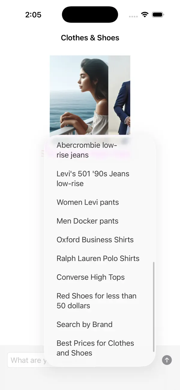 Screenshot #1 pour Ai Clothes and Shoes Finder