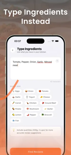 Recipe Maker: Fridge to Plate screenshot 3
