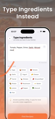 Recipe Maker: Fridge to Plate Screenshot 3 of 5