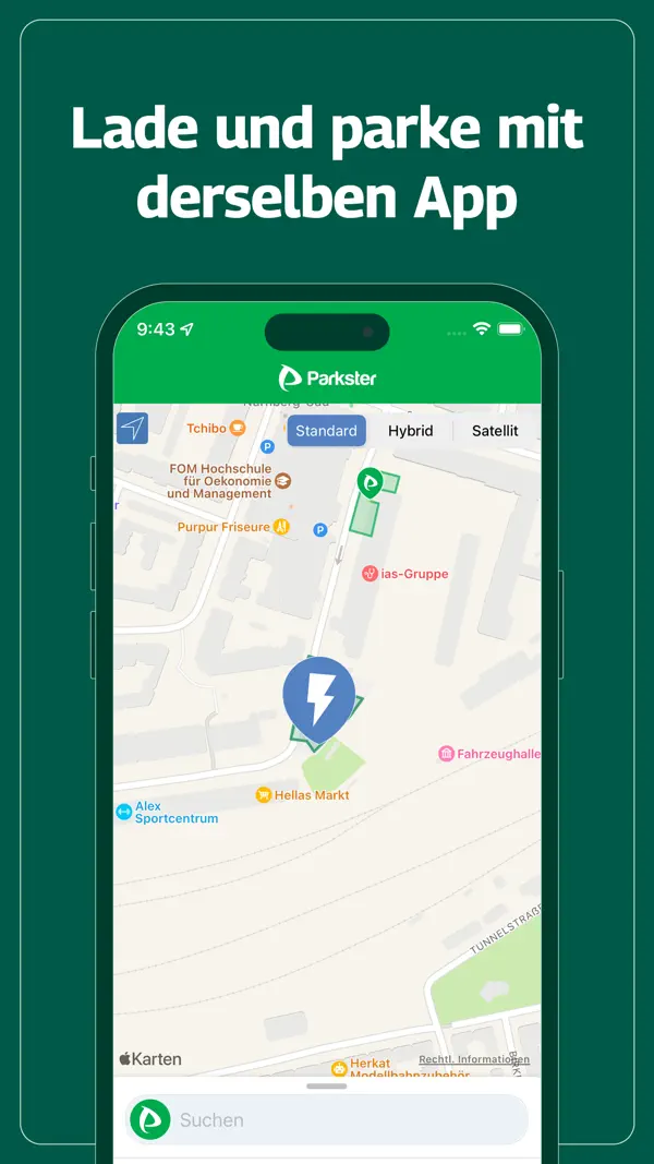 Parkster - Einfach parken iPhone App Screenshot 5 – Reisen