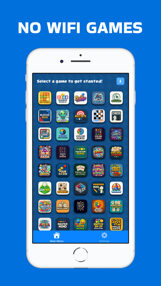 #1. No Wifi Mini Games (iOS) 来自: Jordan DiOrazio