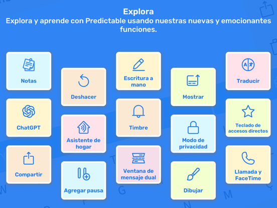 Predictable Español iPad app afbeelding 8