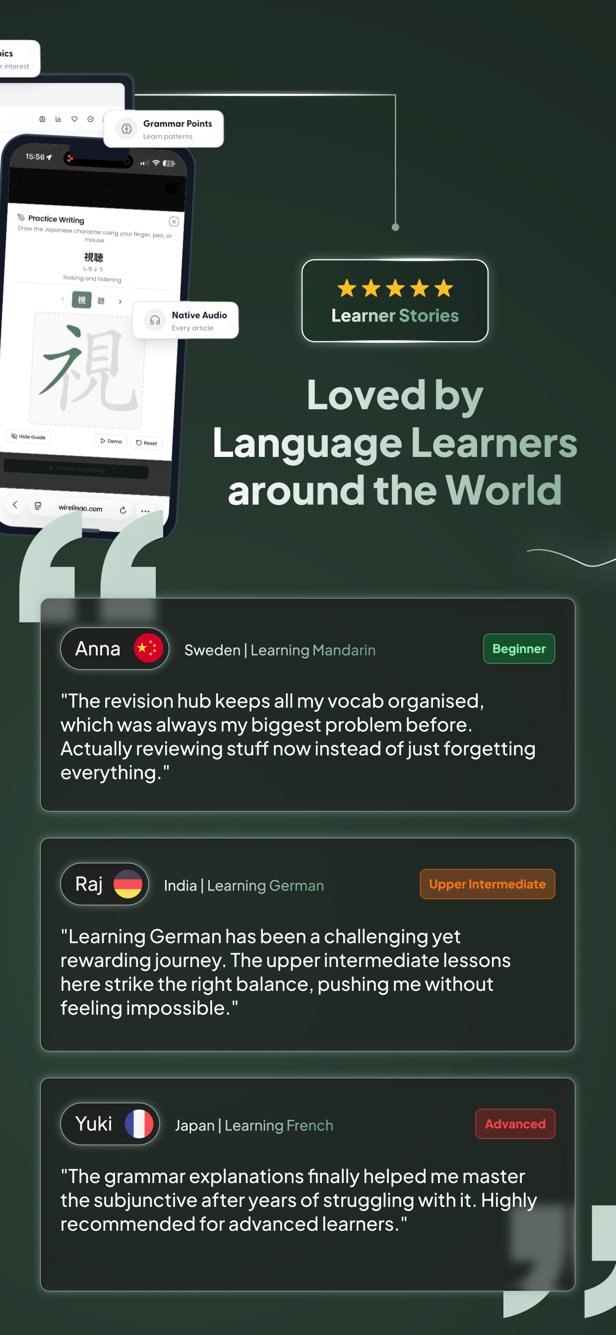 WireLingo: Learn Languages