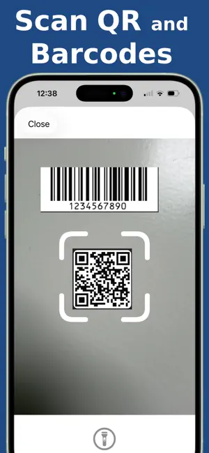QR & Barcode Manager screenshot 1