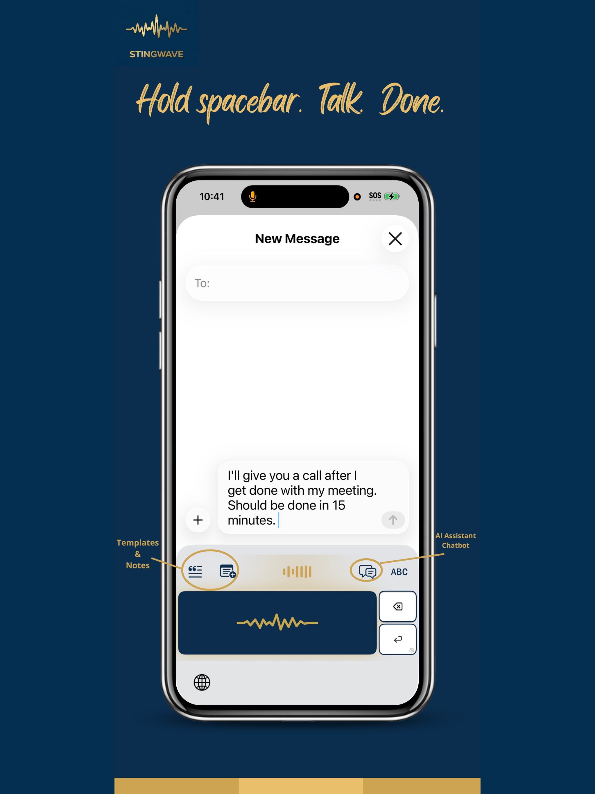 Stingwave: AI Voice Keyboard