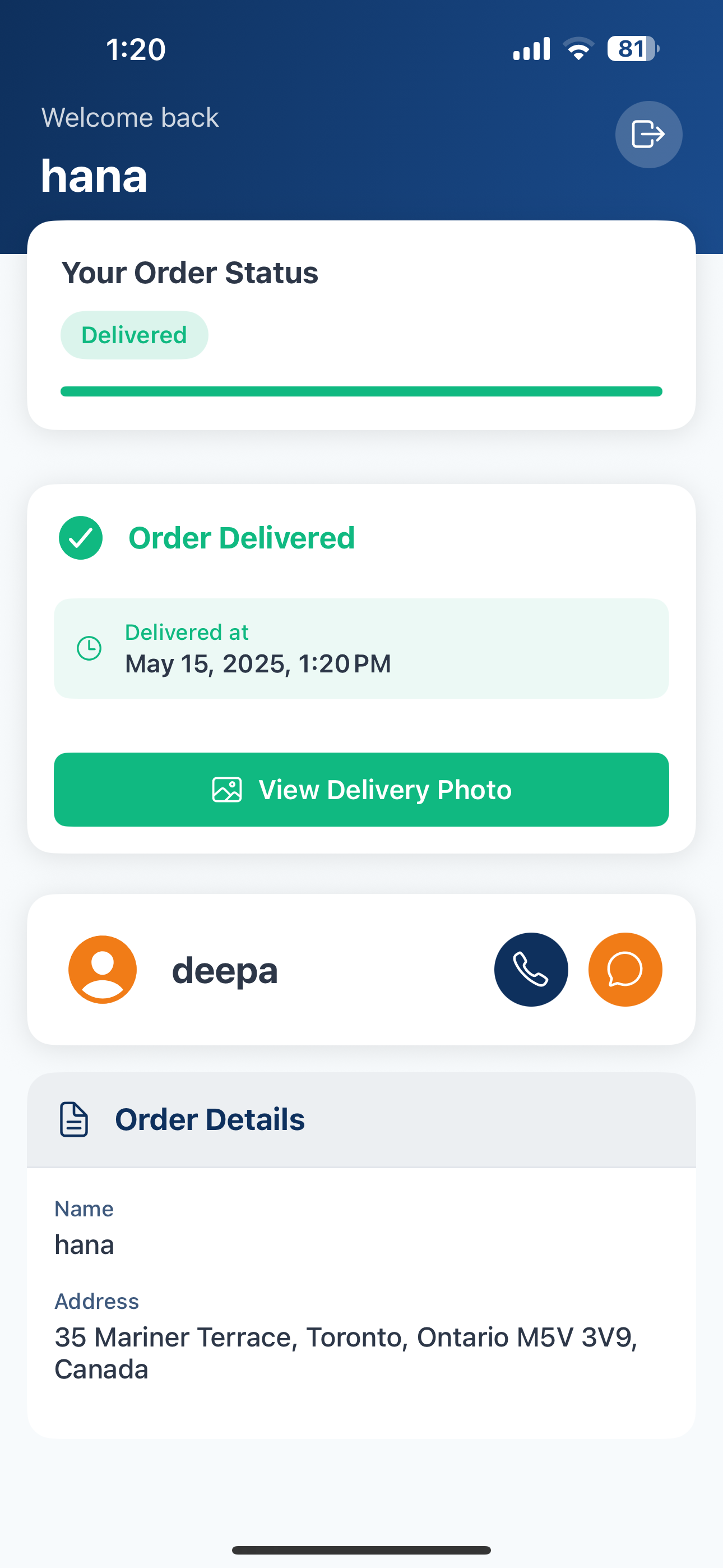 The Delivery Company