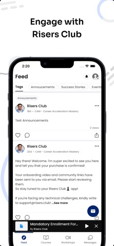 Risers Club Screenshot 2 of 5