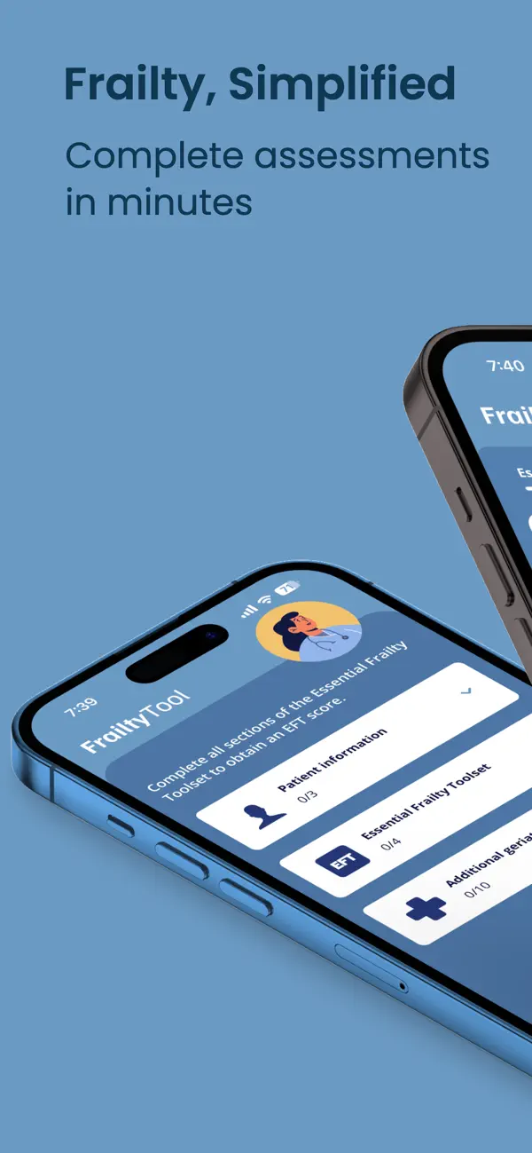Screenshot #1 pour Frailty Tool
